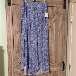 O'Neill Blue Floral Wide Leg Pants
